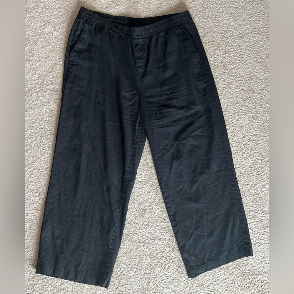 Women’s Old Navy black linen pants